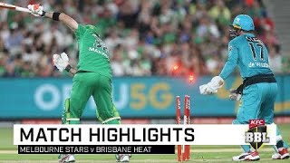 De Villiers heats up for Brisbane as Stars go cold  KFC BBL09 [upl. by Conger]