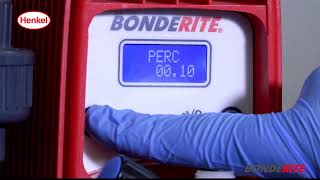 Equipment BONDERITE TUTORIAL VIDEO  VMS Pump Percentage Setting [upl. by Chuch]