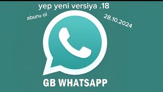 Gb WHATSAPP PLUS SON SÜRÜM NASIL İNDİRİLİR Gb WHATSAPP PLUS SON SÜRÜM İNDİR APK  WHATSAPP PLUS [upl. by Thatch]