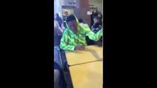 Best Sausage Rap in Cafeteria Vine  Everybody Say Sausage [upl. by Sapienza]