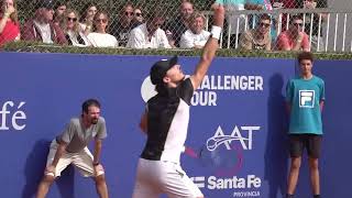 FINAL AAT Challenger Santander edición Santa Fe  Andrea COLLARINI  Facundo MENA highlights [upl. by Nomolas]