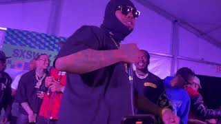 ZRo Live Performance at SXSW in TX On Stage w Propain amp Sauce Walka ShotByCtay🎥 [upl. by Marala241]