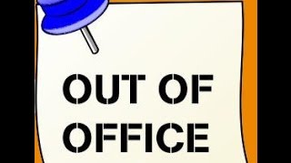 How to setup an Out of office reply in Outlook 2010 [upl. by Latini]