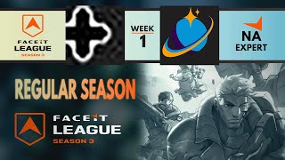 FACEIT League Season 03  Week 01  NA Expert  Students of Von vs Andromeda [upl. by Arehsat]