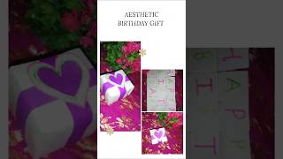 Aesthetic Birthday wishing idea 💡 craft diy handmade birthdaygift monikamakes [upl. by Bohman]