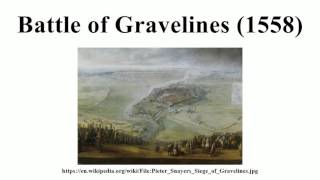 Battle of Gravelines 1558 [upl. by Ahsinauj]