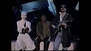 Eurythmics Would I Lie To You Acoustic Live On Arsenio Hall 1989 [upl. by Prebo]