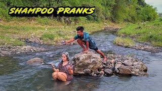 🔴 video shampoo Prank [upl. by Atteselrahc]