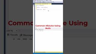 SQL Avoid This Common Mistake With Nulls datascience programming coding [upl. by Nedyah]