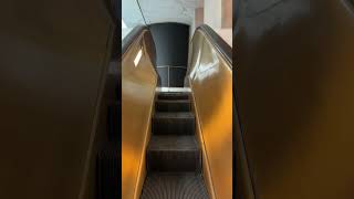 Narrowest Escalator in NYC Beneath 30 Rock near Skating Rink [upl. by Rosario]