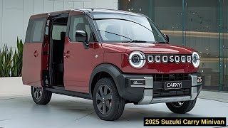 Suzuki Carry Minivan 2025 Review Perfect for Urban Adventures and Beyond [upl. by Roby]