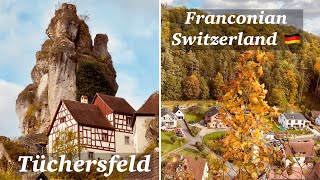 Autumn in Franconian Switzerland 🇩🇪  Fränkische Schweiz museum Tüchersfeld  Germany travel vlog [upl. by Noloc]