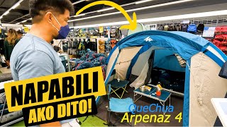 QUECHUA TENTS  MAGKANO SA DECATHLON MALL OF ASIA [upl. by Uhn904]