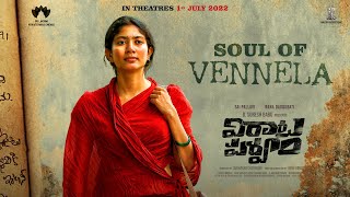 Soul of Vennela  Virata Parvam​  Rana Daggubati Sai Pallavi Priyamani  Venu Udugula [upl. by Saqaw850]