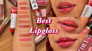 10 BEST Affordable Lip Gloss for Juicy Glossy Lips 👄❤ BROWN SKIN FRIENDLY [upl. by Burford]