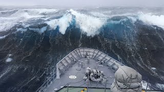 Estos BARCOS Quedaron Atrapados en OLAS MONSTRUOSAS DESASTRES NATURALES [upl. by Craggie]