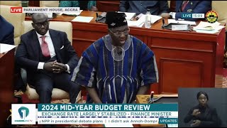 FINANCE MINISTER PRESENTS 2024 MIDYEAR BUDGET REVIEW TO PARLIAMENT [upl. by Babara]