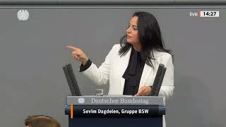 BSW Sevim Dagdelen Bundestag 110924 Zum Haushalt des Auswärtigen Amtes [upl. by Eisac]