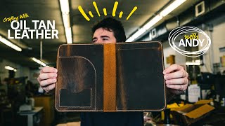 Crafting with Oil Tan Leather [upl. by Skippie]