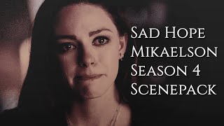 Hope Mikaelson Sad S4 Scenepack   Download Link [upl. by Bradway139]