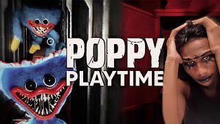 POPPY WANNA BANG  Poppys Playtime HORROR STREAM Chapter 1 [upl. by Hanser]