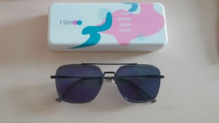 FIRMOO LUNETTE SOLEIL HOMME ST0178 UNBOXING🕶️ [upl. by Ahsirkal]