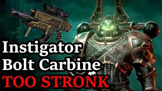 INSTIGATOR BOLT CARBINE TOO STRONK  SPACE MARINES 2 PVP  Warhammer 40K [upl. by Aztinay406]