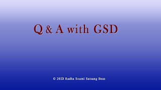 Q amp A with GSD 117 EngHinPunj [upl. by Allecsirp]