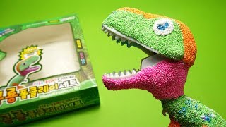 Dorothy the Dinosaur TRex Toy with Colorful Foam Clay [upl. by Tammie]