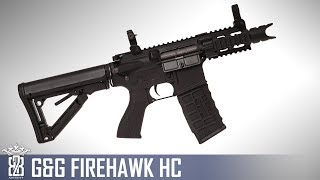 Airsoft Review  GampG Firehawk High Cycle [upl. by Giustino]