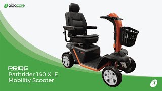 Pride Pathrider 140 XLE Mobility Scooter  Product Spotlight [upl. by Scandura]