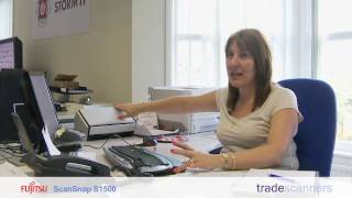 Fujitsu ScanSnap S1500  Customer Video Review [upl. by Downs513]