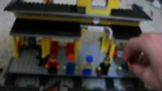 LEGO City Train Station Tour [upl. by Denman673]