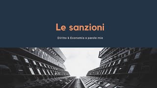 Le Sanzioni [upl. by Ahsiea]