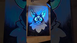 Jackalope blacklight cryptid [upl. by Allianora]