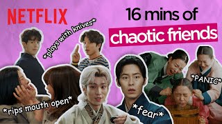 Kdrama friendships giving off intense chaotic energy for 16 minutes 🤪 ENG SUB [upl. by Andee212]