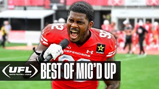 Best Micd Up Moments of Week 6  UFL [upl. by Larimore]