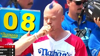 Nathan’s Hot Dog Eating Competitor Accused of Cheating [upl. by Selda36]