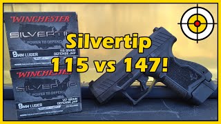 Werewolves Beware 9mm Winchester Silvertip 115 vs 147 Grain Ballistic Gel Test With The Taurus GX4 [upl. by Pryor153]