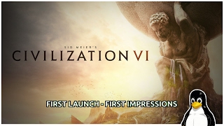 Civilization VI  A Linux Game First Launch [upl. by Eat655]