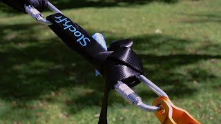 SlackTech  Installation du Lasso sur une une slackline [upl. by Elrae291]