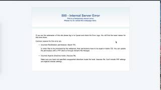 Inode Usage  500 Internal Server Error CPanel [upl. by Isadore]