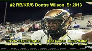 3rd Coast Ballers  2 Dontre Wilson  2011 Junior Highlights [upl. by Eikcin475]