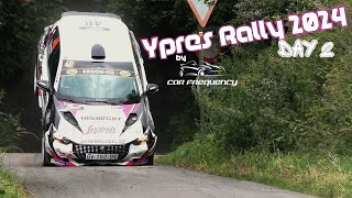 Ypres Rally 2024  DAY 2  Huge JUMP  Fast ACTION  Pure SOUND [upl. by Nallid800]