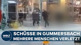 GUMMERSBACH Schüsse in der Fußgängerzone – mehrere Menschen verletzt  EILMELDUNG [upl. by Marsh]