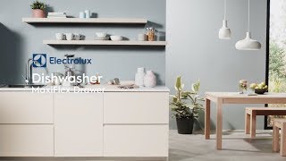 MaxiFlex drawer  Dishwasher Electrolux [upl. by Einnil136]