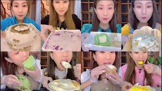 Asmr eating various dessert Mukbang compilation 892652948part7 [upl. by Irab]