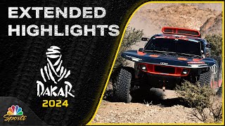 Stage 7  2024 Dakar Rally  EXTENDED HIGHLIGHTS  11424  Motorsports on NBC [upl. by Iretak]