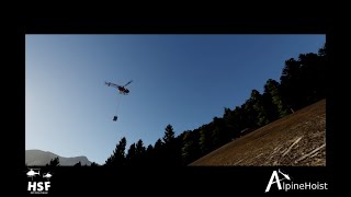 XPlane 12  Helicopter Lama Sling Loading Training [upl. by Eamanna444]