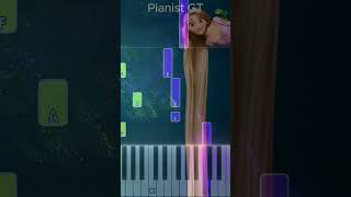 I See The Light EASY Piano pianotutorial learnpiano [upl. by Brnaby422]